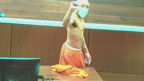 Darrell Brooks trial: Defendant shirtless after being removed from main courtroom