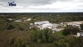 SKYFOX video from Saukville asphalt plant incident