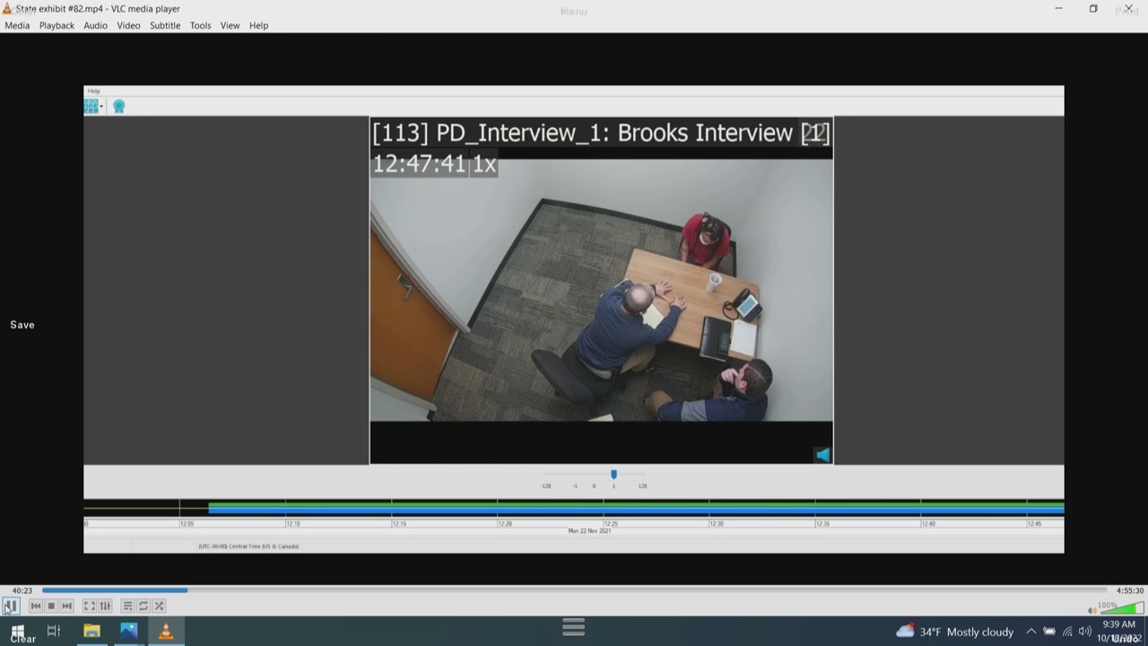 Darrell Brooks trial: More video from law enforcement interview of Brooks