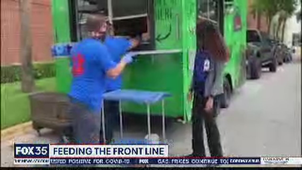 Feeding the people fighting COVID-19