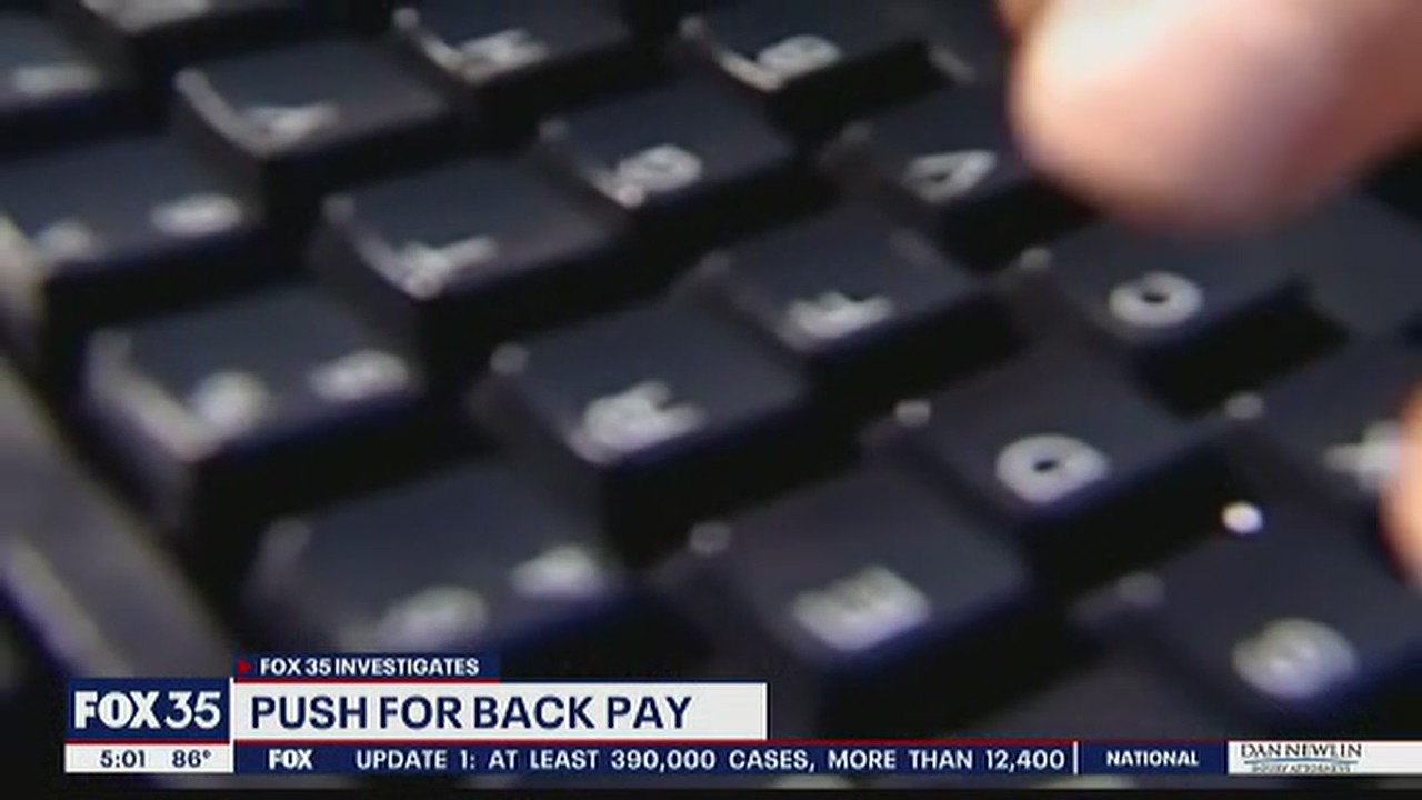 Push for back pay