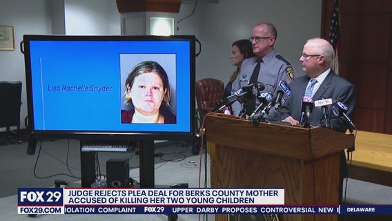 Judge rejects plea for Berks County woman charged with killing her 2 children