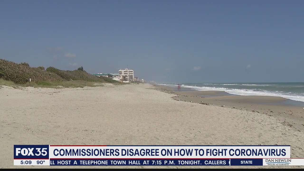 Brevard County commissioners disagree on how to fight COVID-19