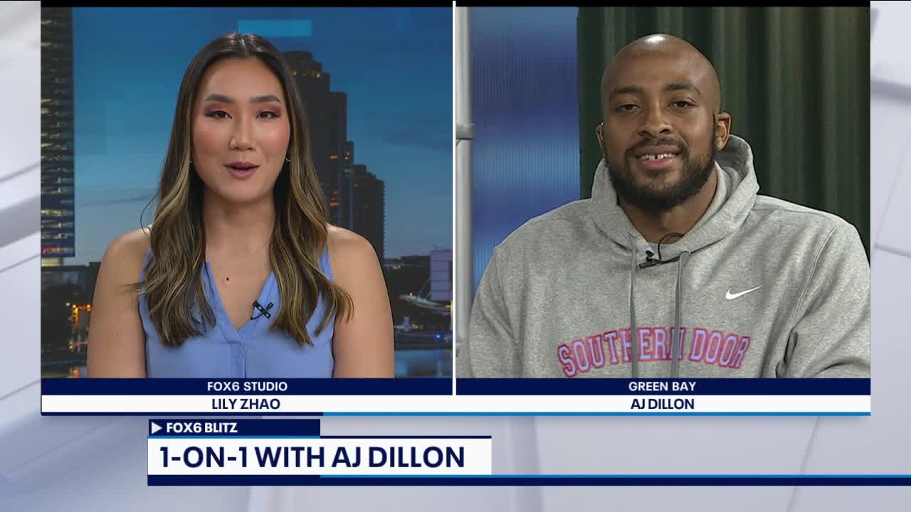 Lily Zhao 1-on-1 with Packers RB AJ Dillon