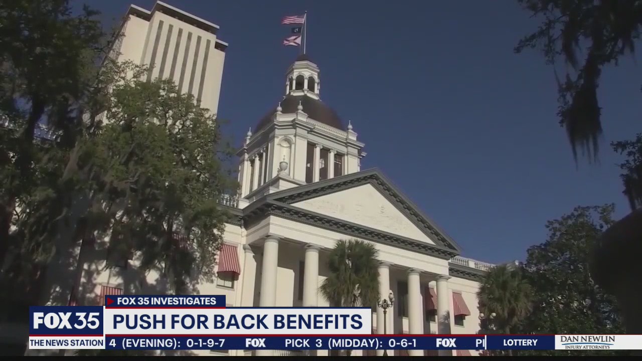 Push for back benefits for unemployed in Florida