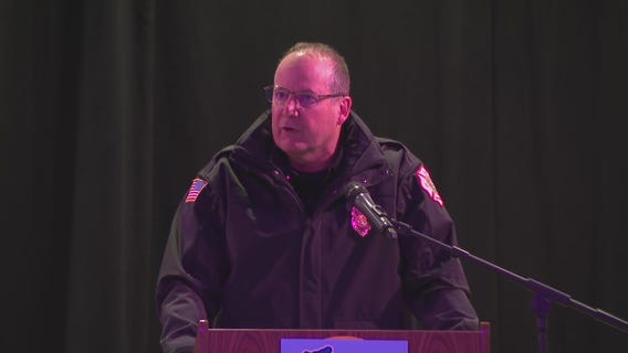 Waukesha remembrance ceremony; Fire Chief Steve Howard speaks