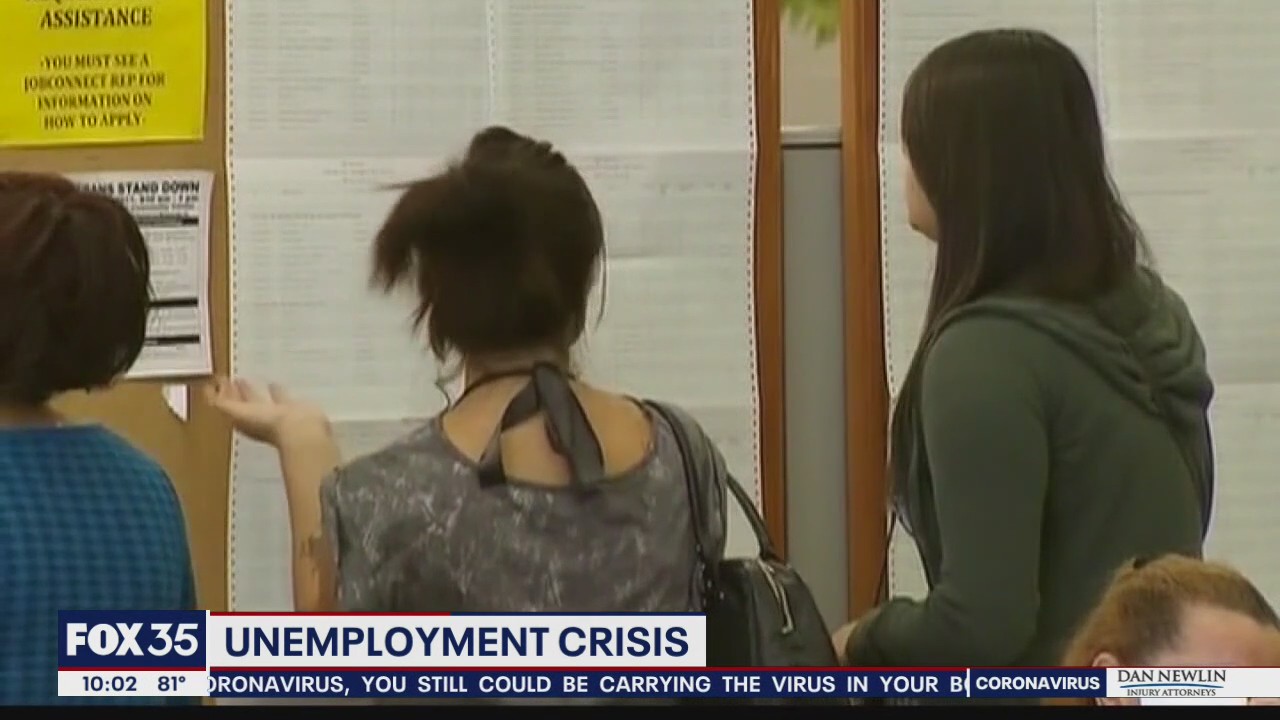 Unemployment crisis due to backlogs