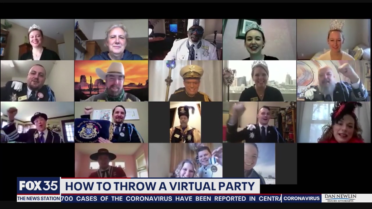 How to throw a virtual party