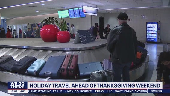 Thanksgiving travel at PHL has begun