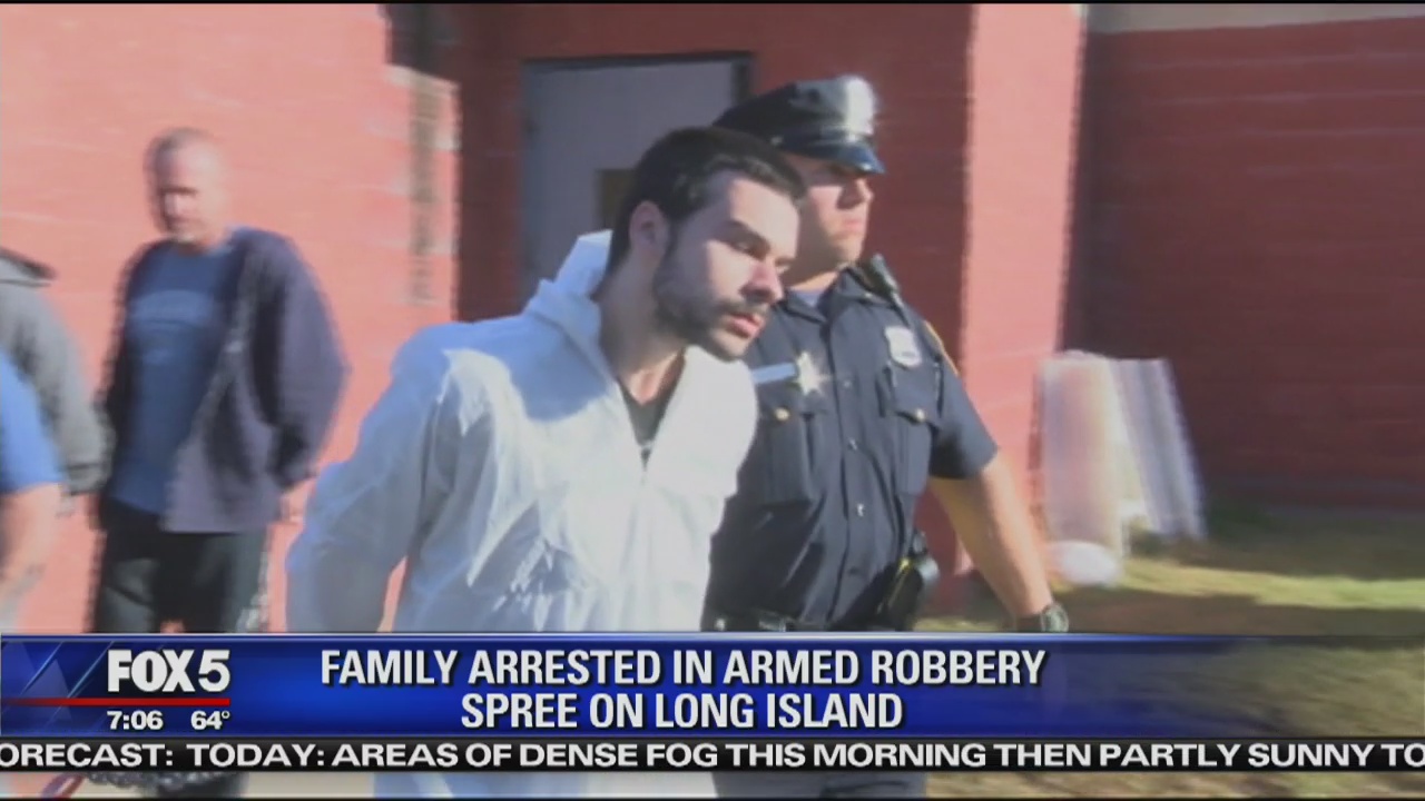 Family accused of robbery spree | FOX 5 New York