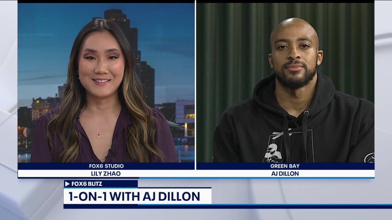 AJ Dillon 1-on-1 interview ahead of Week 18 showdown