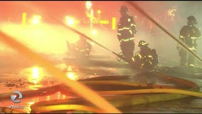 3-alarm fire rips through Lafayette building, home to Chamber of Commerce