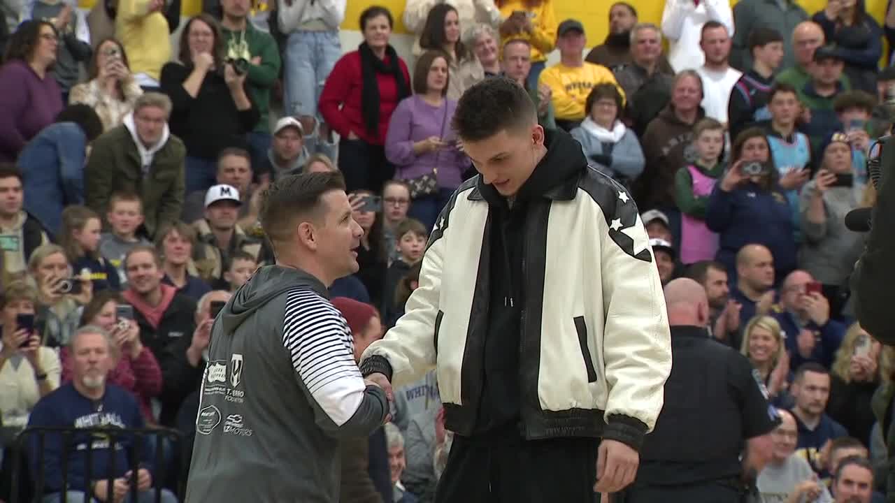 Herro hopes to motivate Whitnall athletes for 'generations to come'