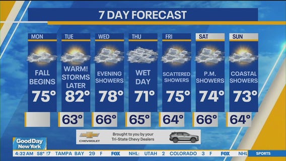 NYC weather forecast