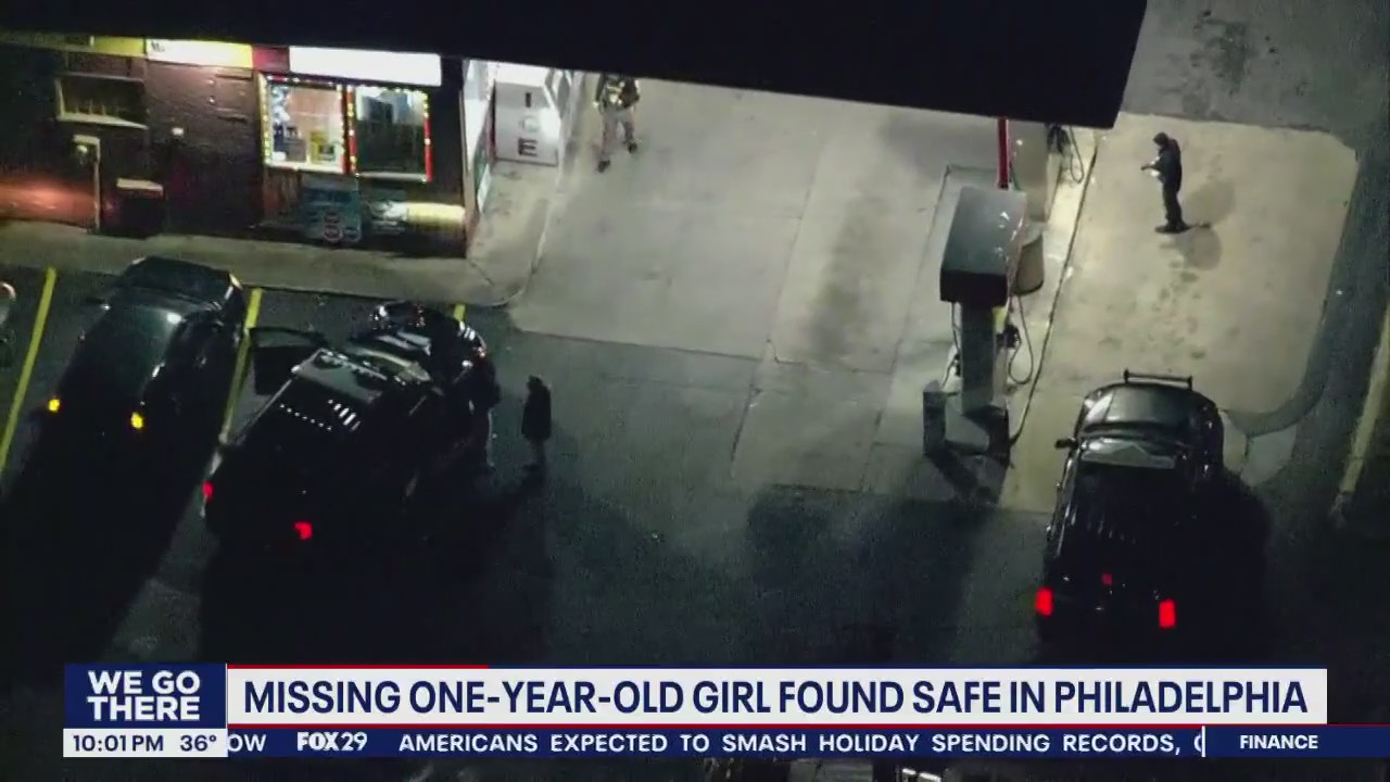 Baby found safe in Philly after car she was in stolen in Newark