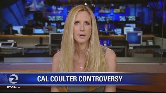 Ann Coulter at center of UC Berkeley flap
