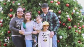 Officer's wife waited until children opened Christmas presents to tell them dad had died