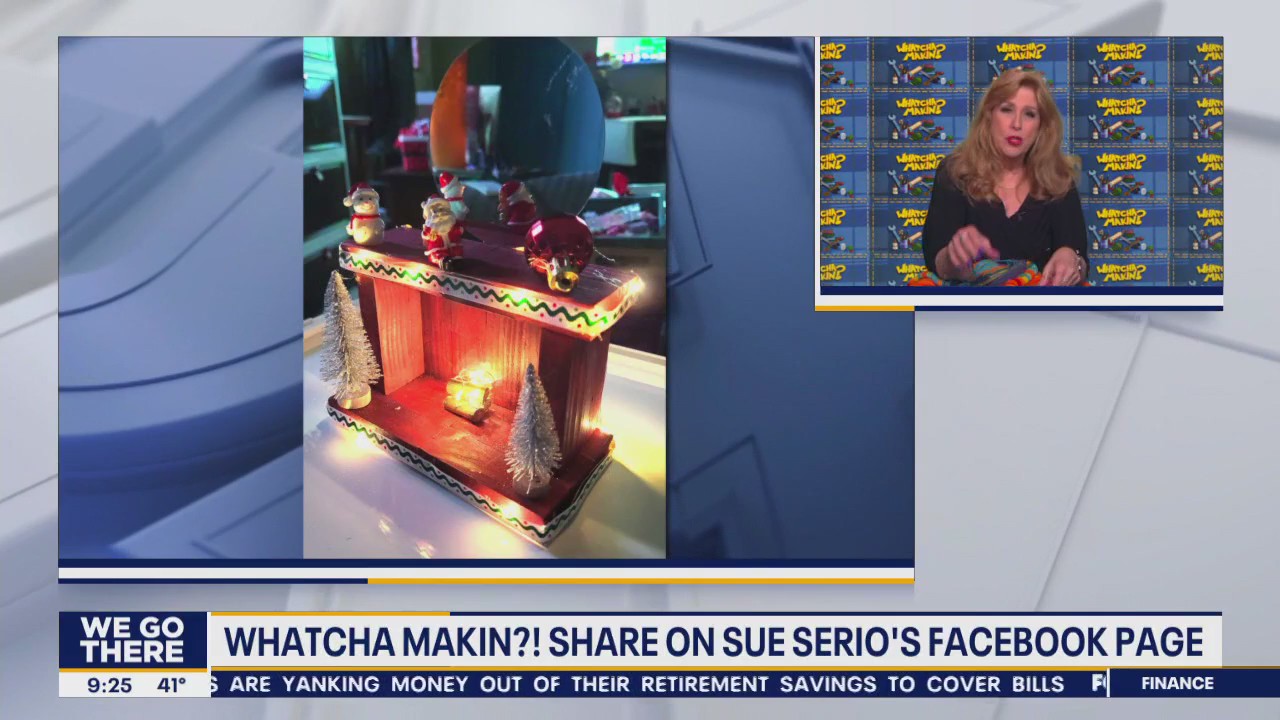 Whatcha Makin: Crafty cutting board, Jenga block fireplace