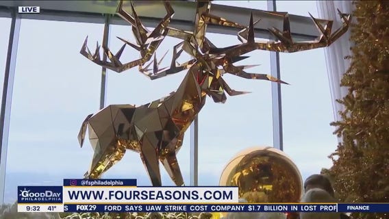 Four Seasons hotel kicks off the holiday season with amazing displays