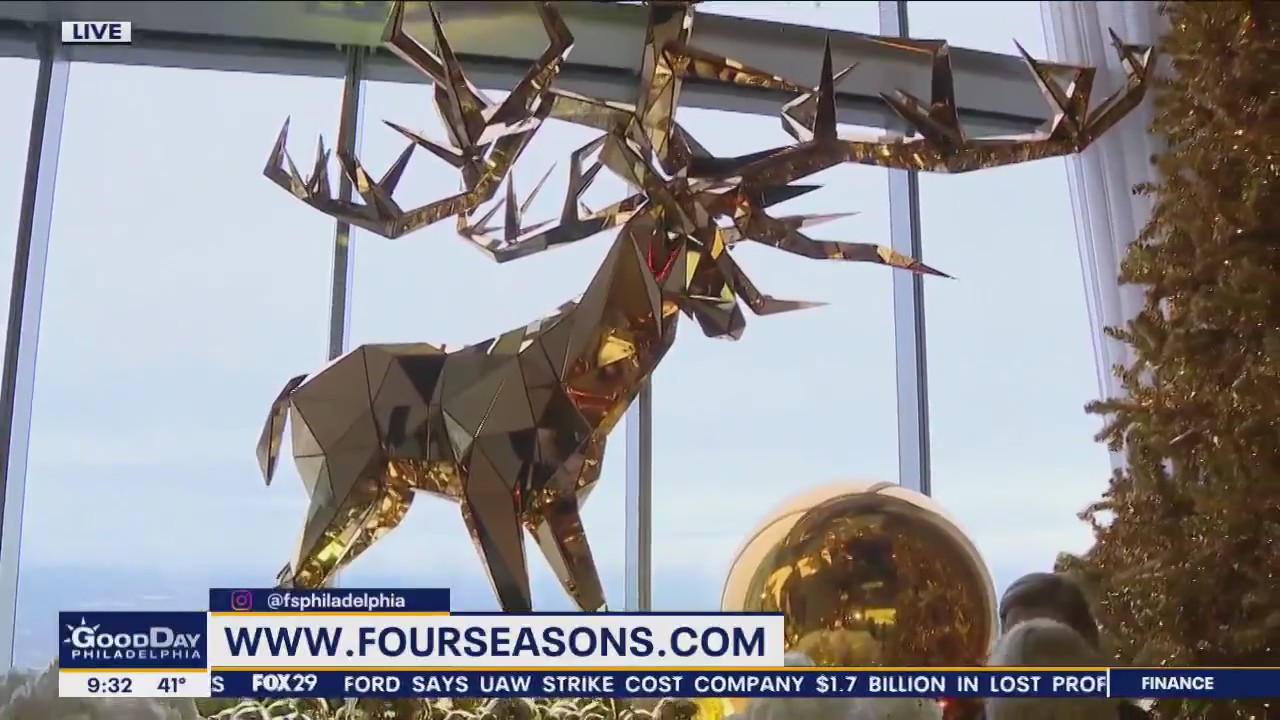 Four Seasons hotel kicks off the holiday season with amazing displays