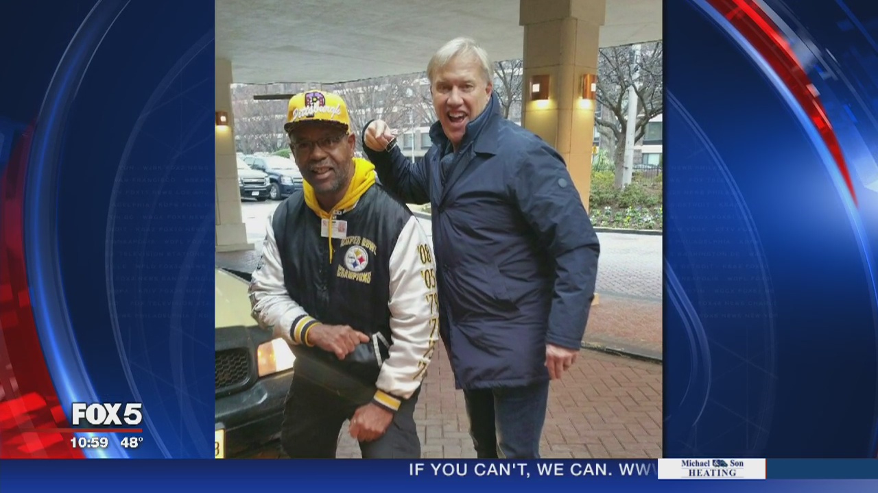 Cab driver calls John Elway greatest QB, doesn't realize he's driving him