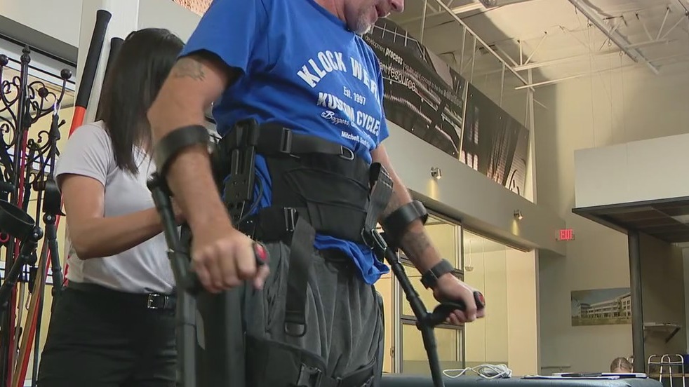 Phoenix area veteran miraculously walking again with ReWalk robotics exoskeleton