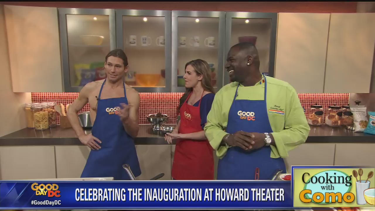 TMZ's Max Hodges goes shirtless in cooking segment