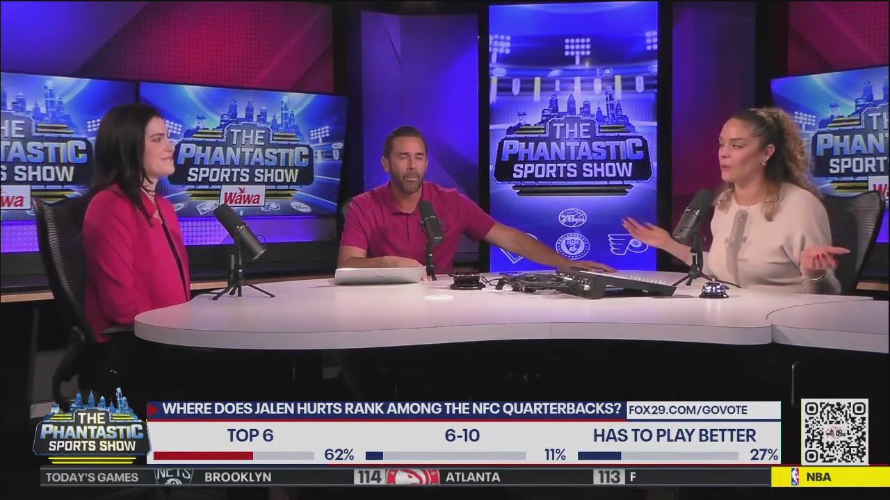 Where does Jalen Hurts rank among NFC quarterbacks?