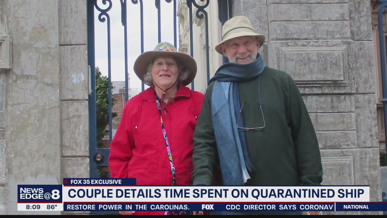 Couple details time spent on quarantined ship