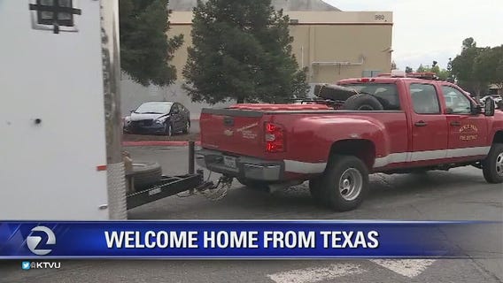 Bay Area rescue team deployed to Texas returns