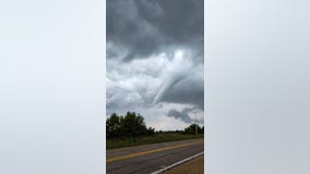 Funnl cloud near Clinton