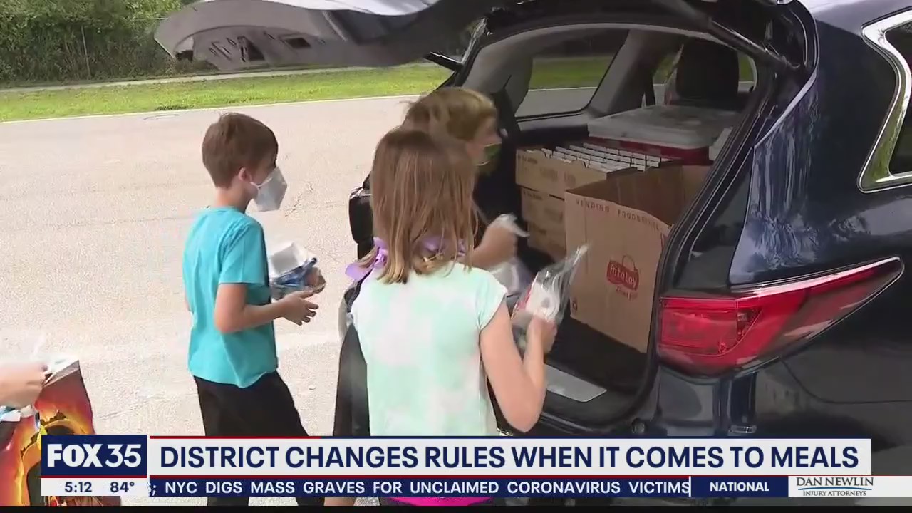 District changes rules  when it comes to meal distribution