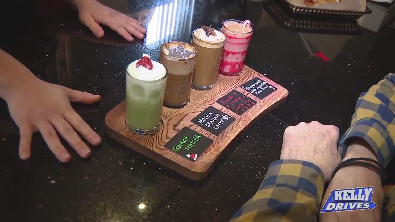 Christmas Coffee at I Knead Coffee