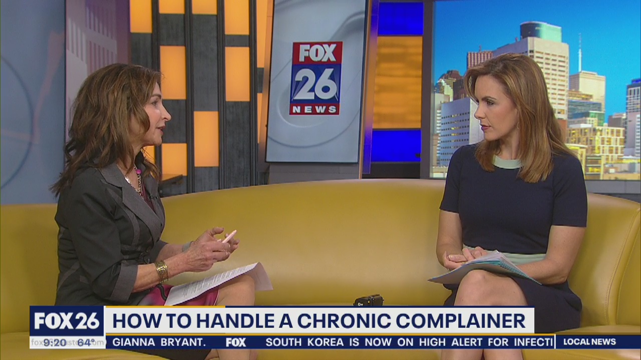 How to handle a chronic complainer