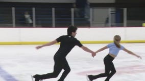 Ice skating duo in Park Ridge striving to win championship this month
