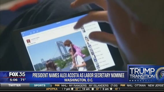 President Trump names new labor secretary candidate