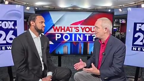 Jordan Thomas running for Houston City County At-Large | What's Your Point?