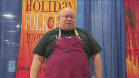 Cooking at the Holiday Folk Fair International