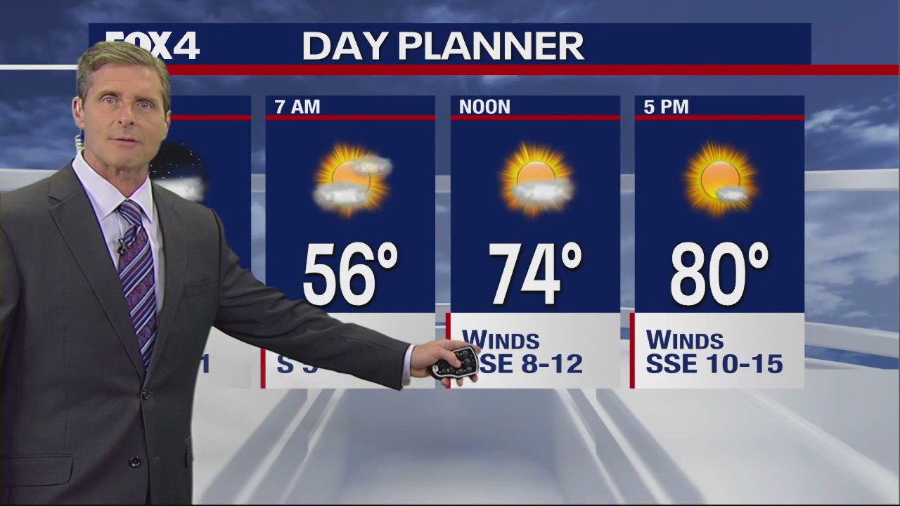 Dallas Weather: April 12 overnight forecast