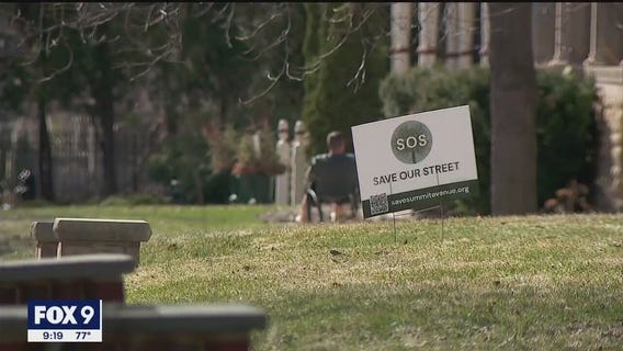 Summit Ave repair and bike trail stirs debate in St. Paul