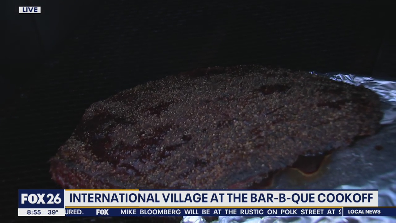 International Village at the Bar-B-Que Cookoff