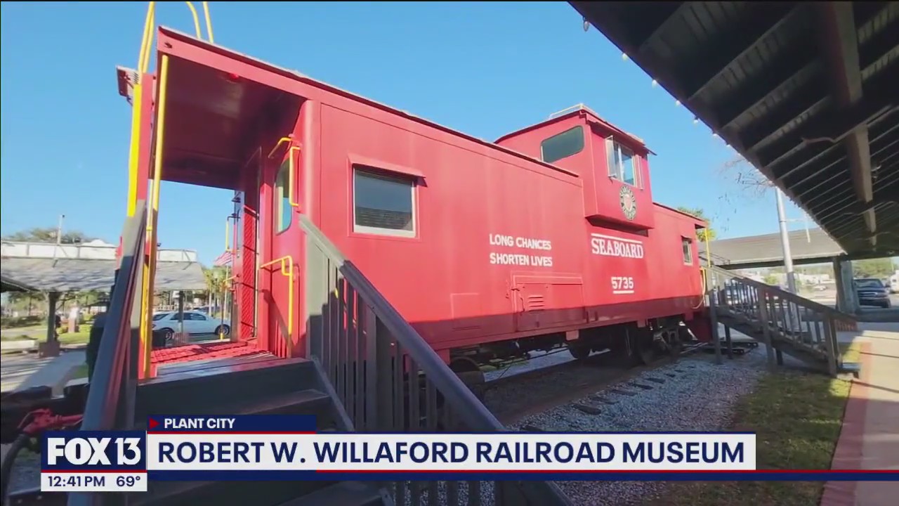 Robert W. Willaford Railroad Museum celebrates the Plant City rail system this weekend