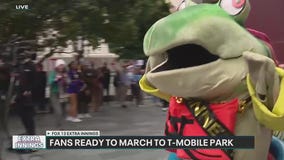 Fans ready to march to T-Mobile Park ahead of ALCS Game 4