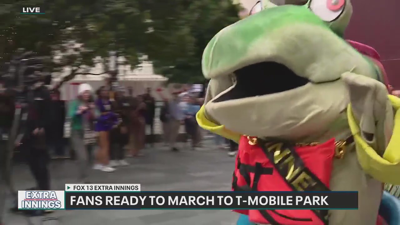 Fans ready to march to T-Mobile Park ahead of ALCS Game 4