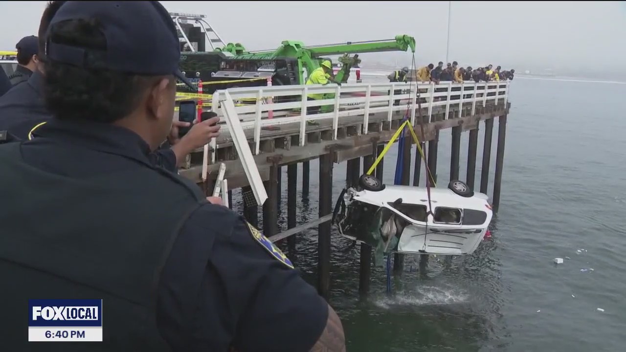 Scotts Valley man identified as deceased driver who drove off wharf and into Monterey Bay