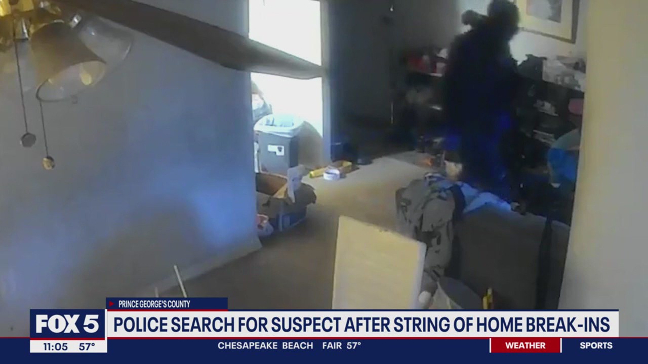 Prince George's County police searching for suspect in string of home ...