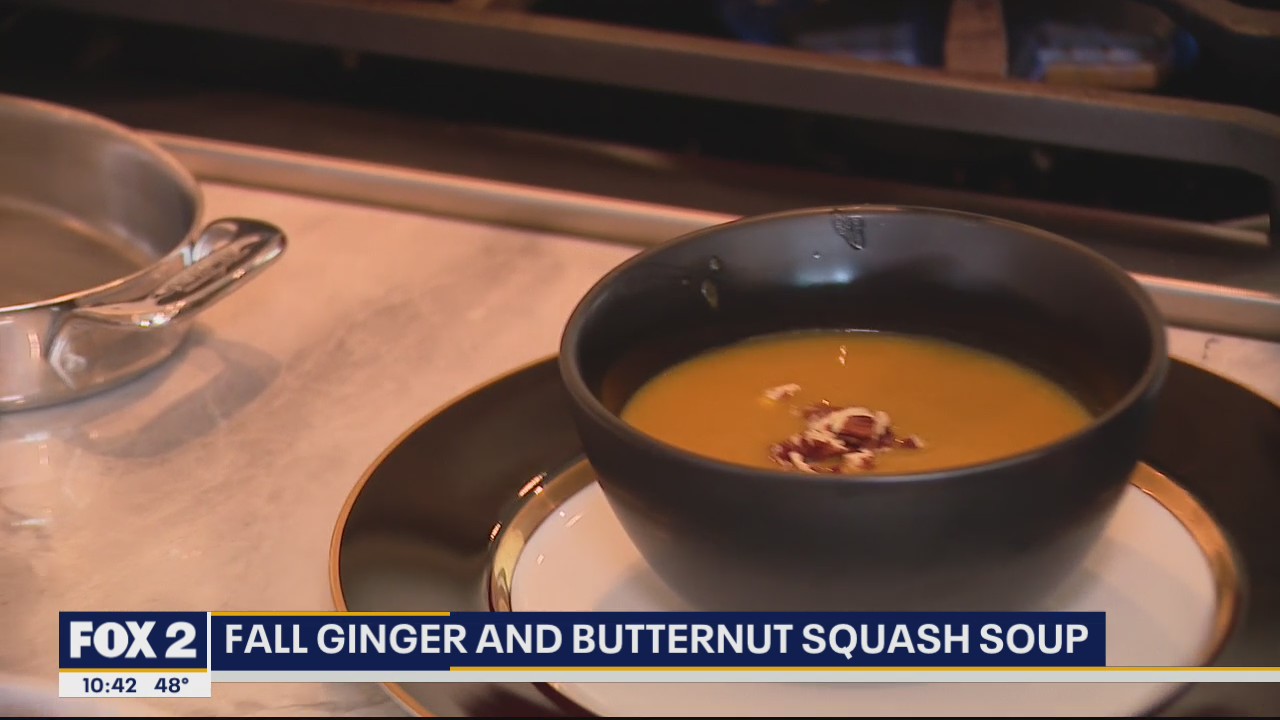 Chef Bobby’s Fall Ginger and butternut squash soup
