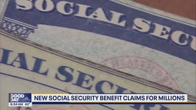 New US social security benefit claims for millions