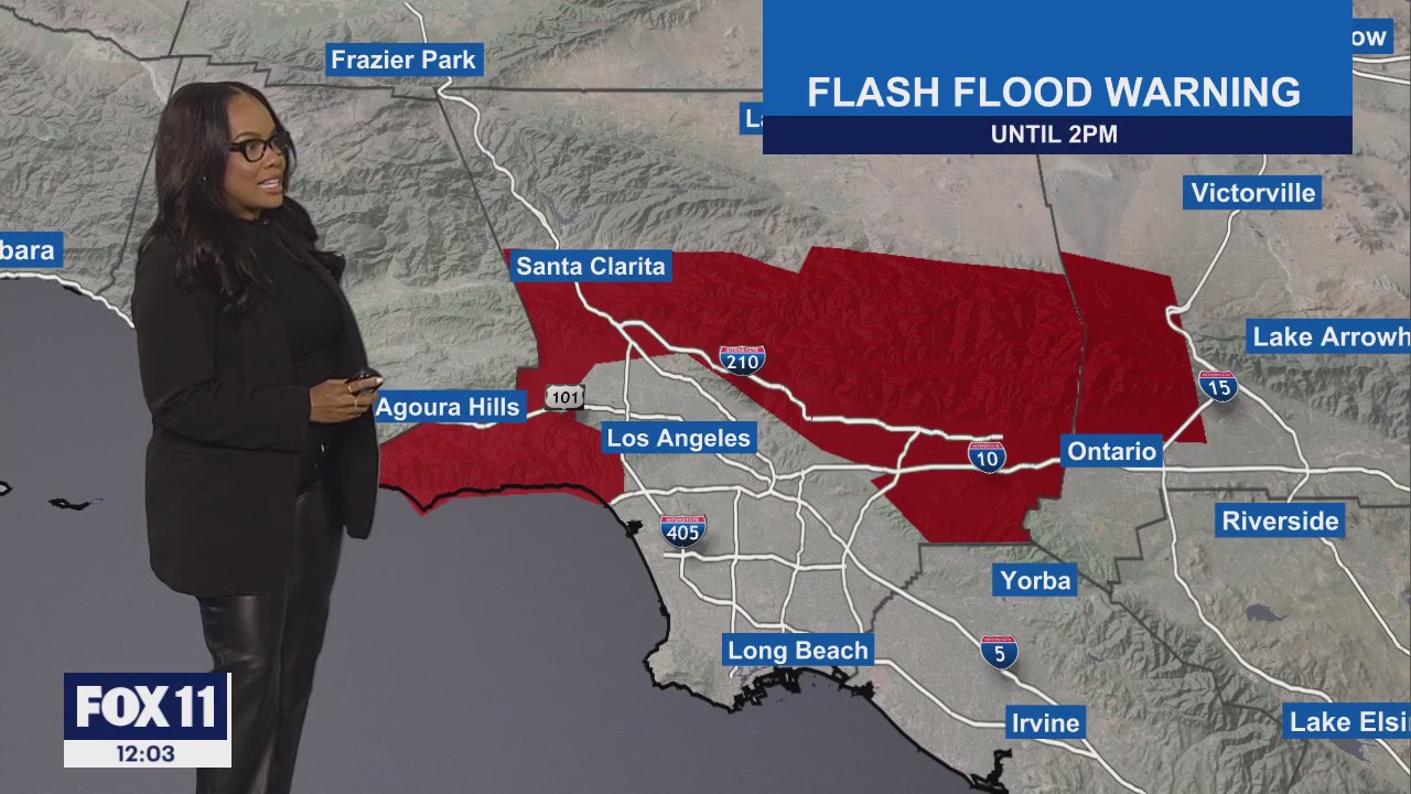 Los Angeles rain: Flood warnings, advisories extended