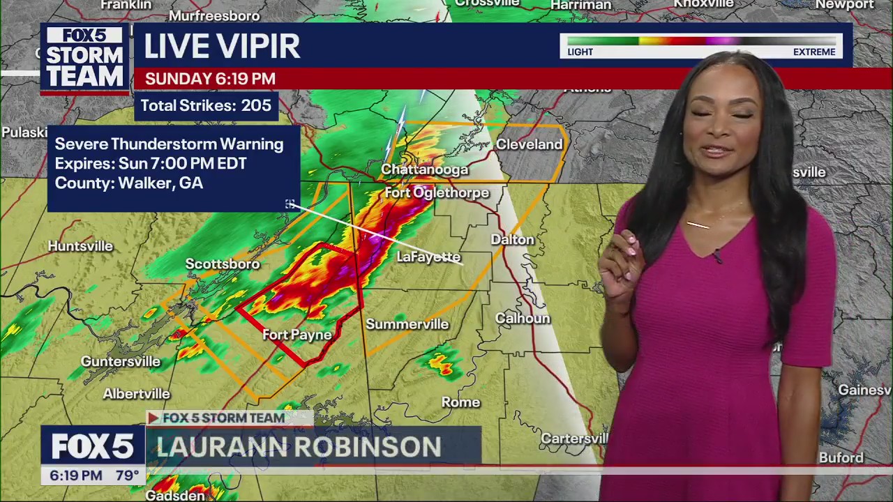 Sunday night weather forecast